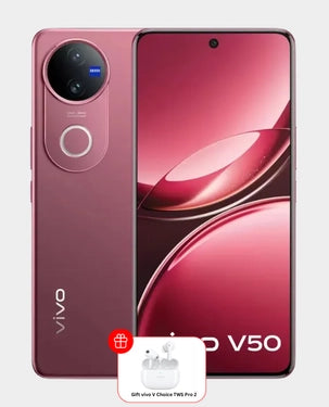 vivo V50 12GB 256GB (vivo V Choice TWS Pro 2) - Ancora Red - 𝖥𝖮𝖭𝖲𝖮𝖴𝖰