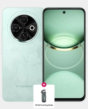 Tecno Spark 30C 8GB 256GB Free Tecno Pull Ring Bottle