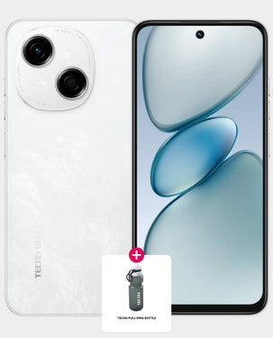 Tecno Spark GO1 4G smartphone with 3GB RAM and 64GB storage – front and back view